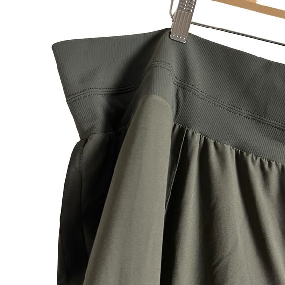 Athleta Nolita Wide Leg Olive Green Pants Plus Size 24 - Picture 5 of 9